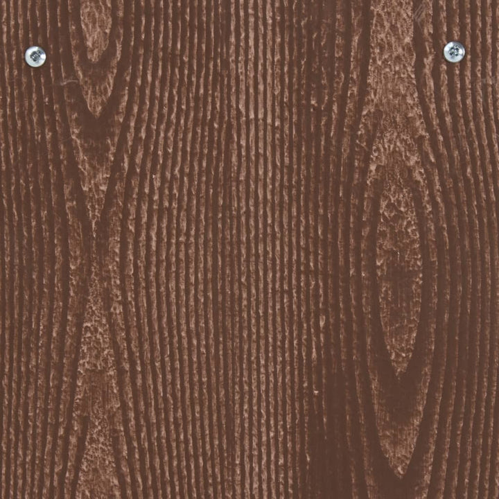 Schoenenrek 65x24x81 cm bewerkt hout bruin