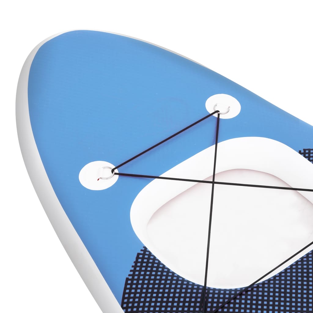 Stand Up Paddleboardset opblaasbaar 360x81x10 cm zeeblauw