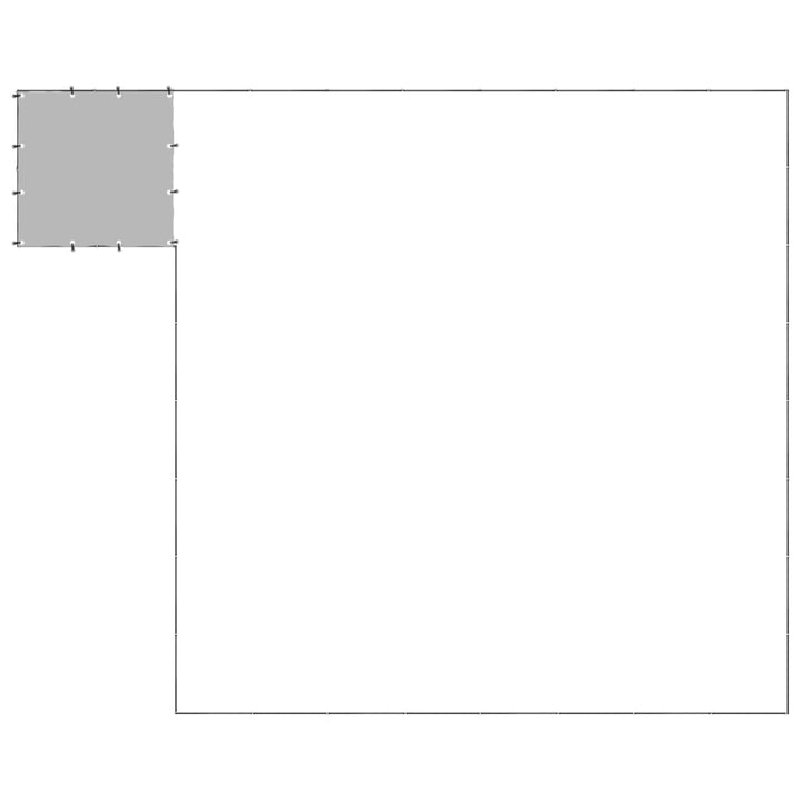 Hondenkennel 20,57 m² staal zwart