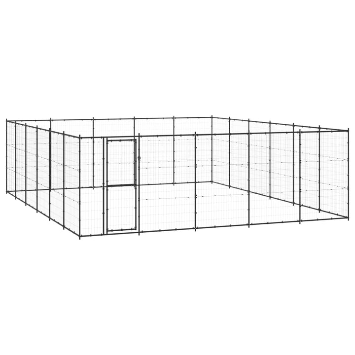 Hondenkennel 36,3 m² staal
