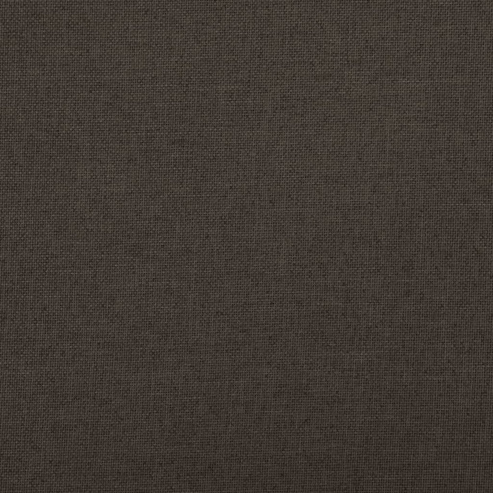 Opbergbank inklapbaar 76x38x38 cm kunstlinnen donkerbruin