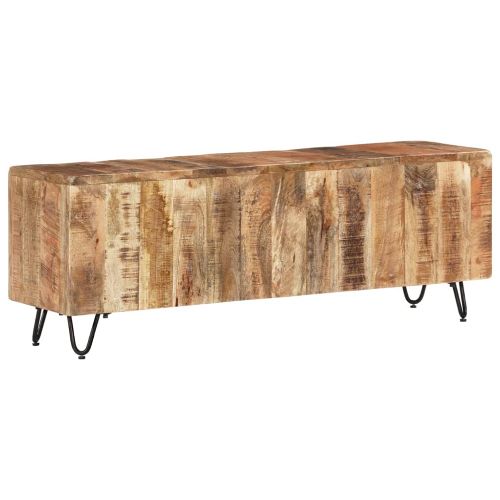 Tv-meubel 110x30x40 cm massief mangohout