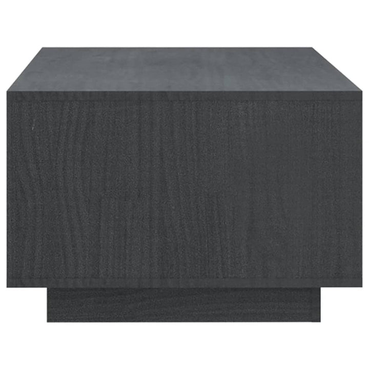 Salontafel 110x50x33,5 cm massief grenenhout grijs