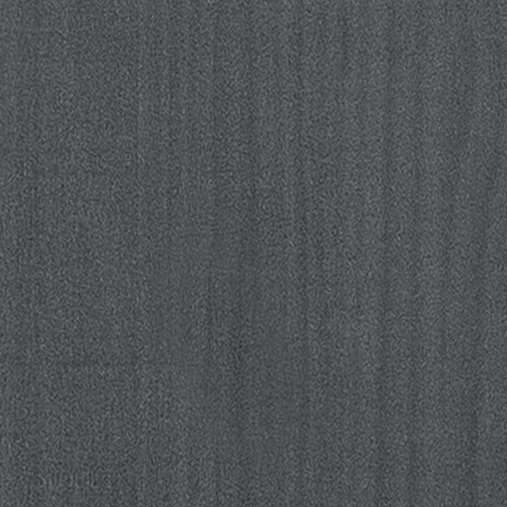 Salontafel 110x50x33,5 cm massief grenenhout grijs