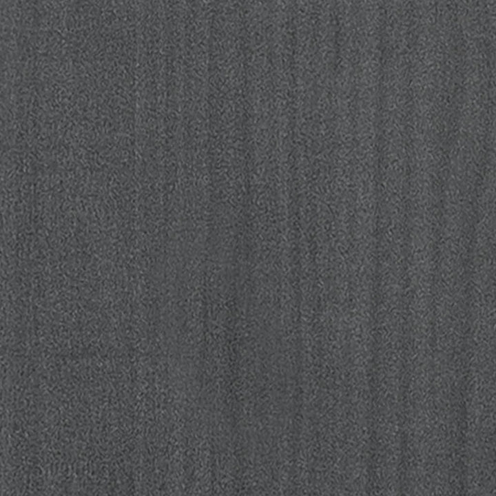 Salontafel 110x50x34 cm massief grenenhout grijs