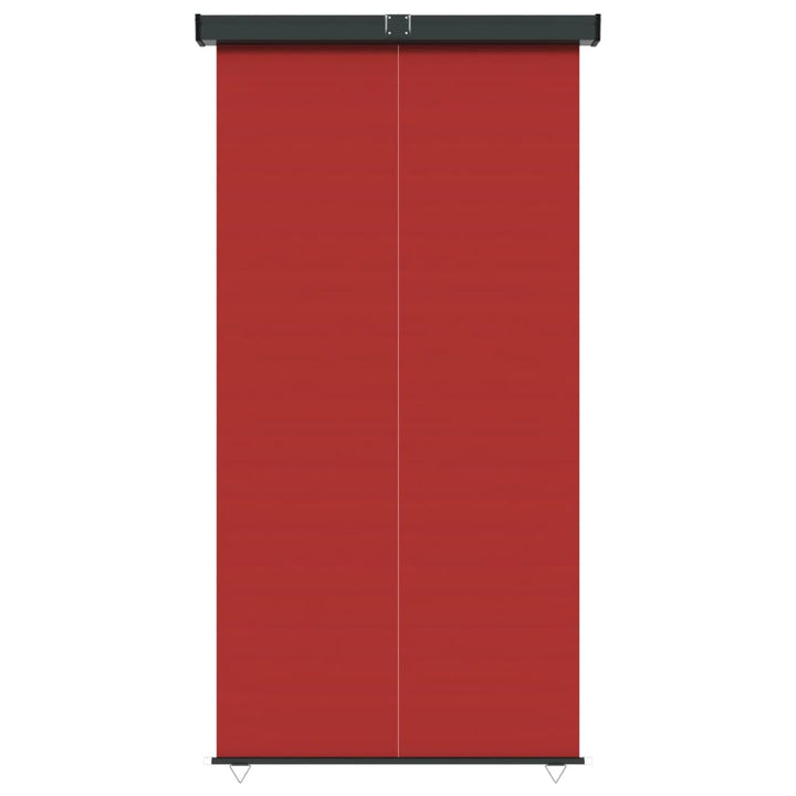 Balkonscherm 170x250 cm rood