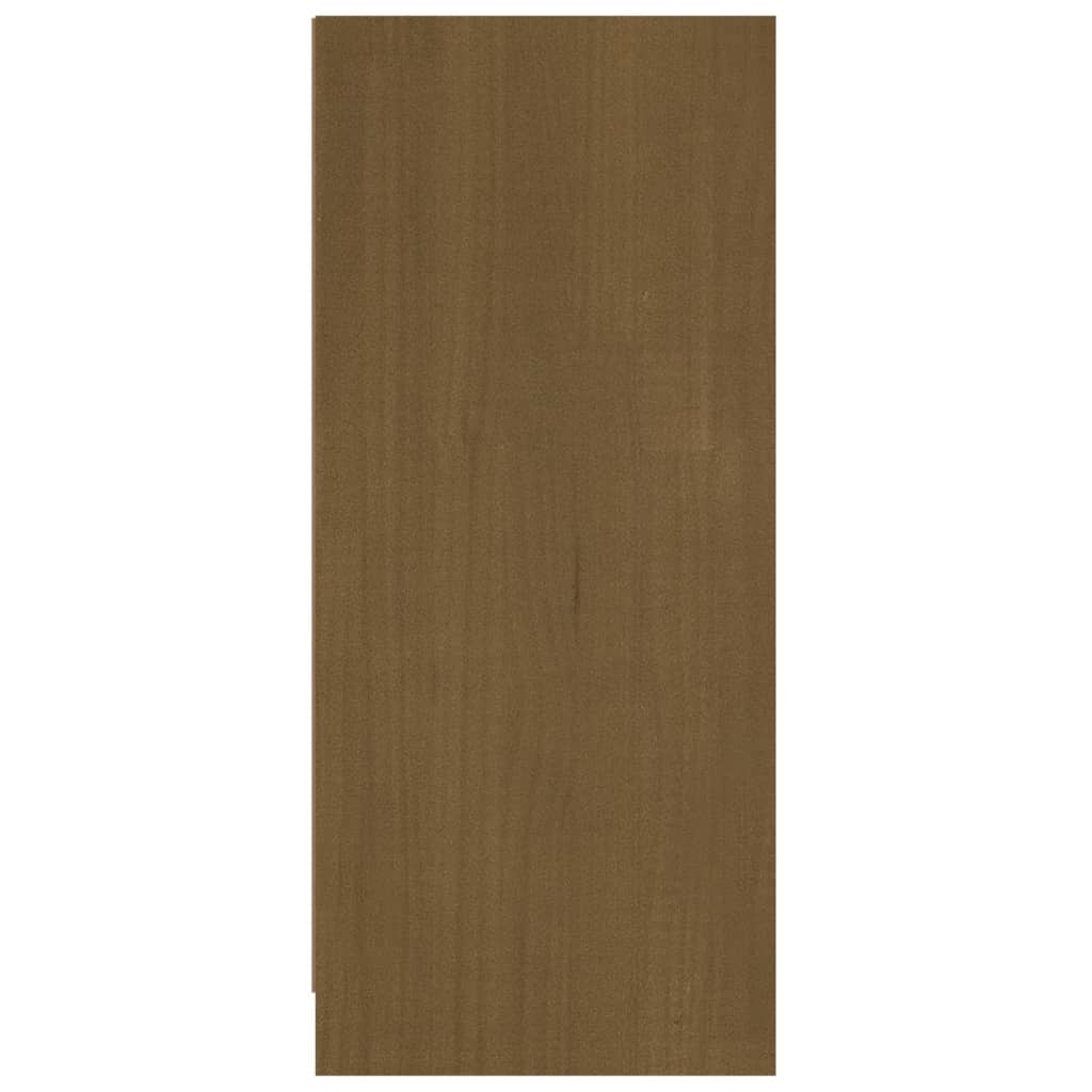 Dressoir 70x33x76 cm massief grenenhout honingbruin