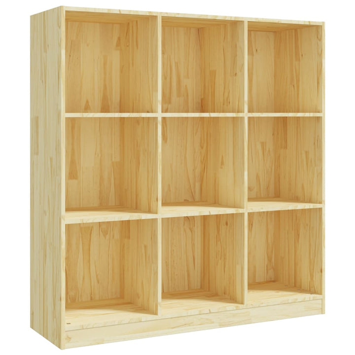 Boekenkast/kamerscherm 104x33,5x110 cm massief groenhout