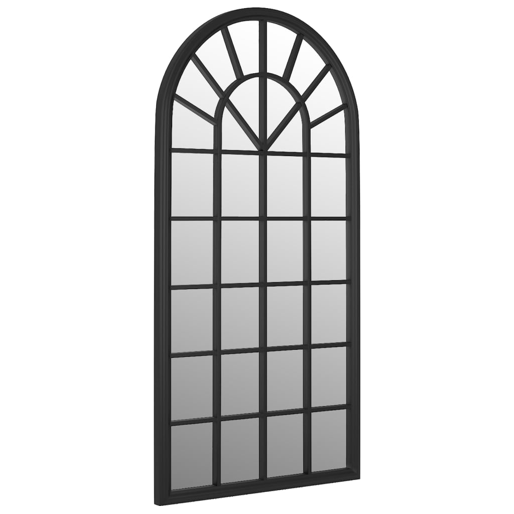 Spiegel 90x45 cm ijzer zwart
