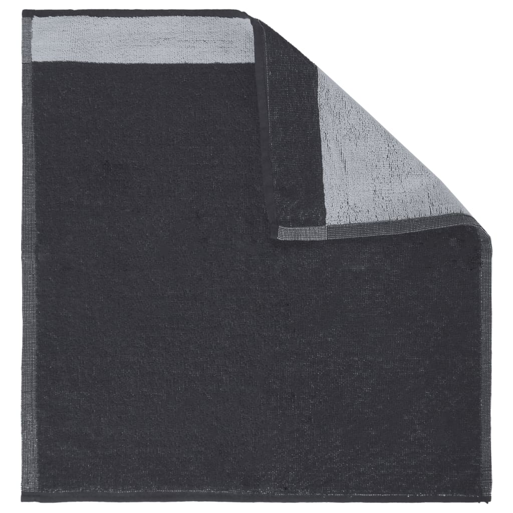 12-delige Keukendoekenset katoen grijs