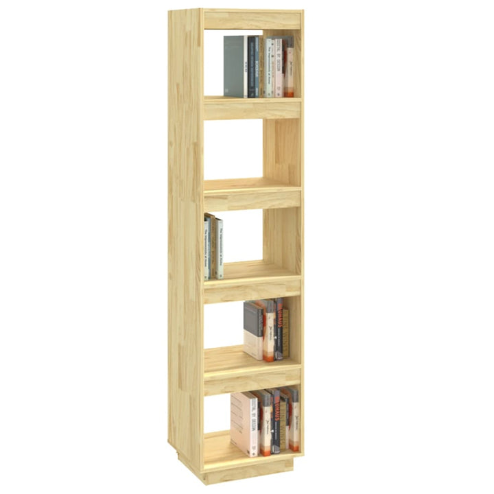 Boekenkast/kamerscherm 40x35x167 cm massief grenenhout