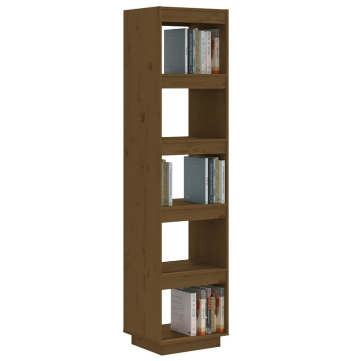 Boekenkast/kamerscherm 40x35x167 cm grenenhout honingbruin