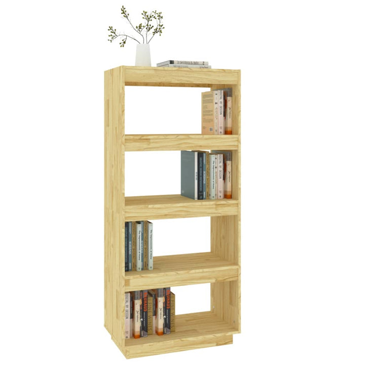 Boekenkast/kamerscherm 60x35x135 cm massief grenenhout