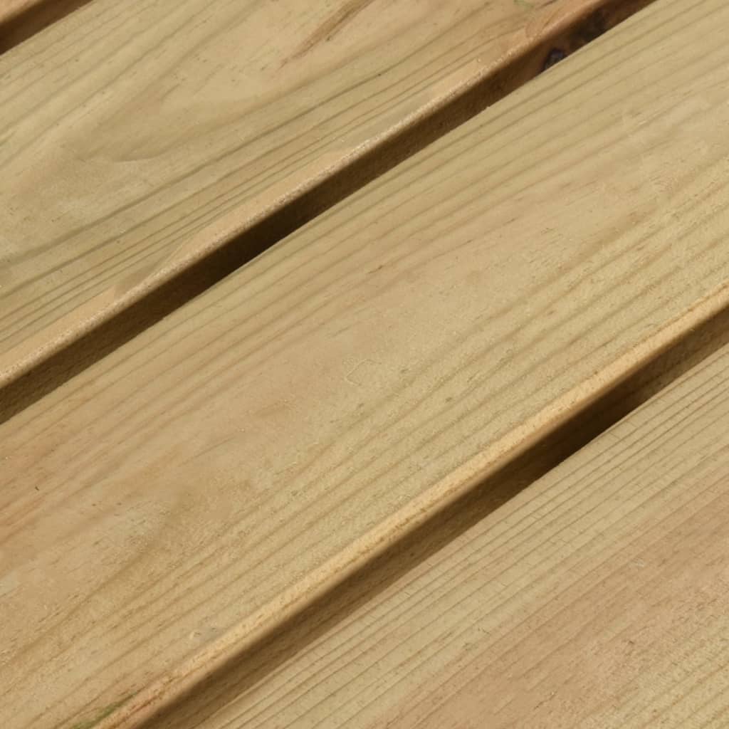 Tuinbank 180 cm geïmpregneerd grenenhout