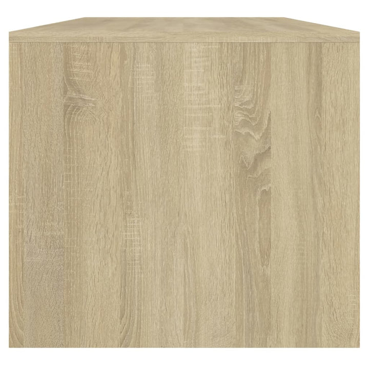 Salontafel 102x50x45 cm bewerkt hout sonoma eikenkleurig