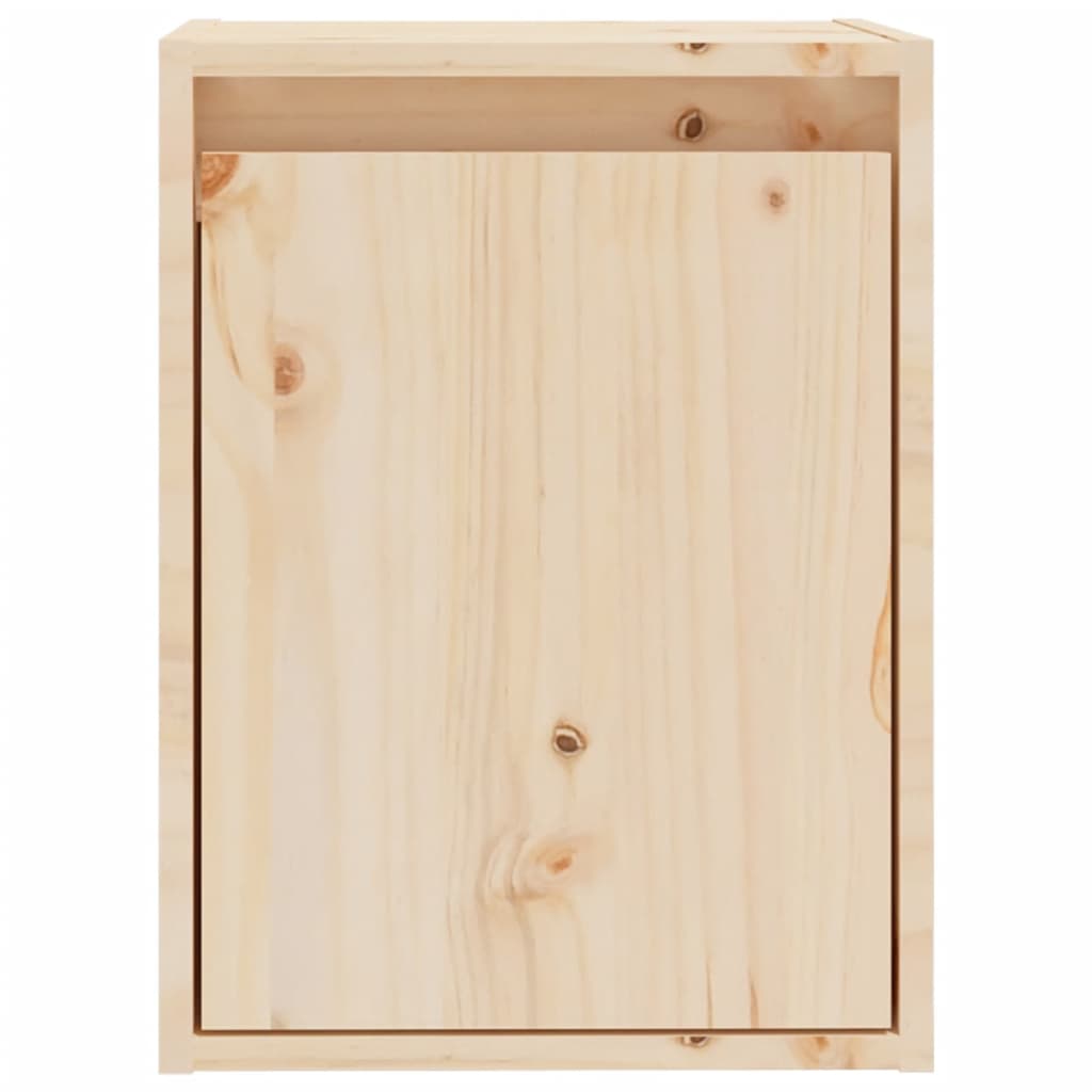 Wandkast 30x30x40 cm massief grenenhout