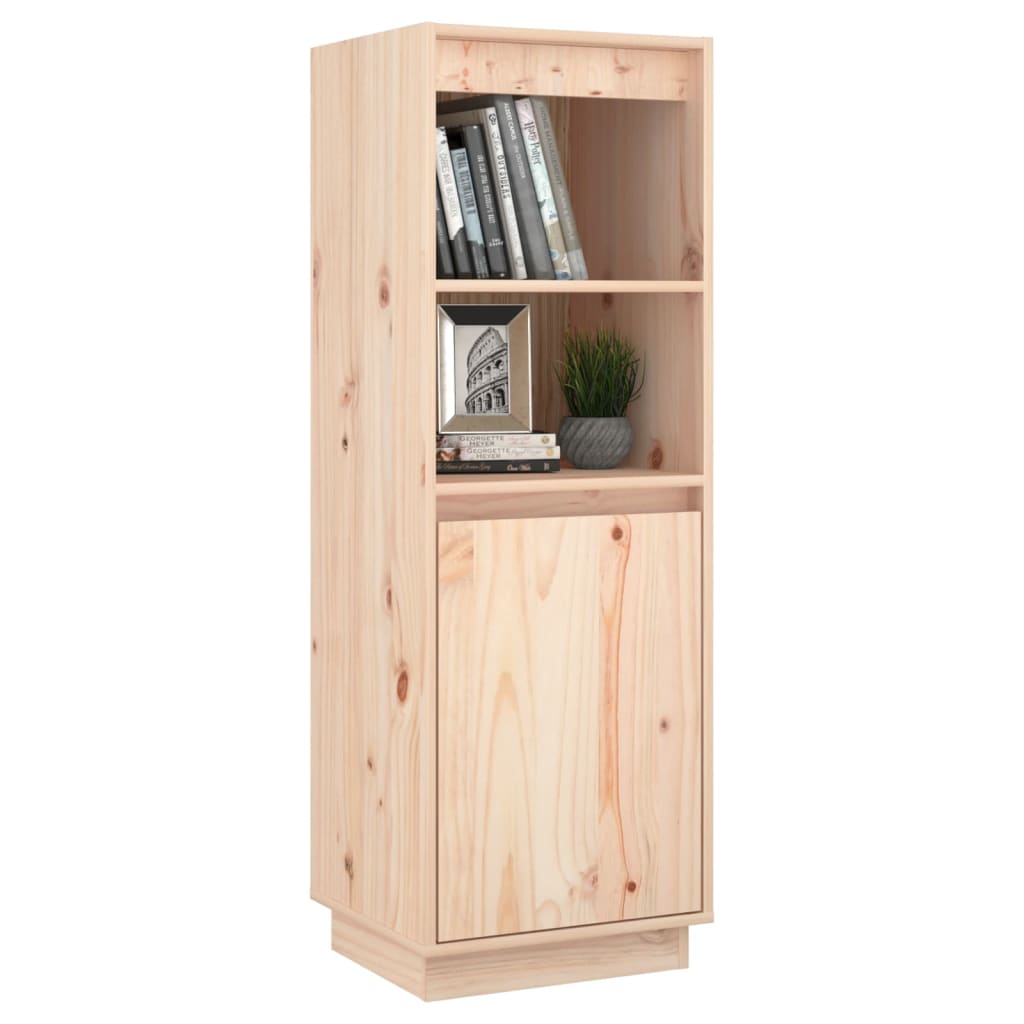 Hoge kast 37x34x110 cm massief grenenhout