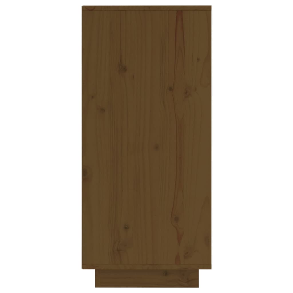 Dressoir 60x34x75 cm massief grenenhout honingbruin