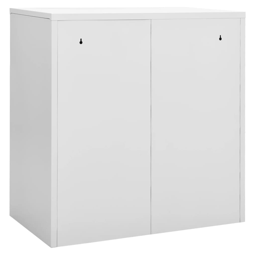 Lockerkasten 2 st 90x45x92,5 cm staal lichtgrijs en rood