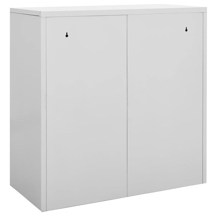 Lockerkasten 5 st 90x45x92,5 cm staal lichtgrijs