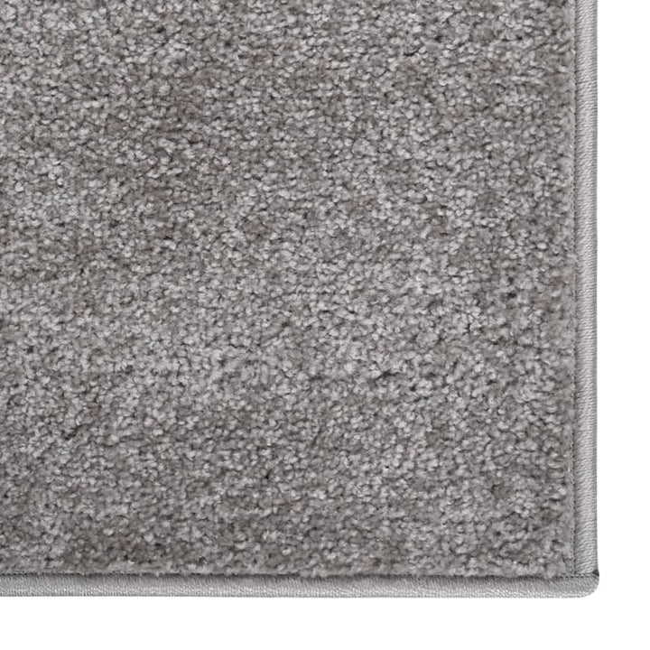 Vloerkleed kortpolig 140x200 cm grijs