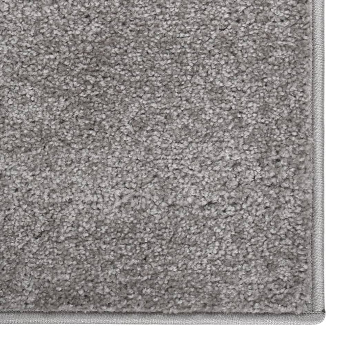 Vloerkleed kortpolig 160x230 cm grijs