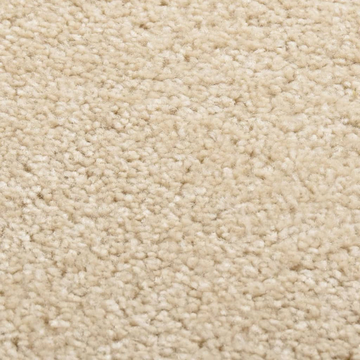 Vloerkleed kortpolig 120x170 cm beige