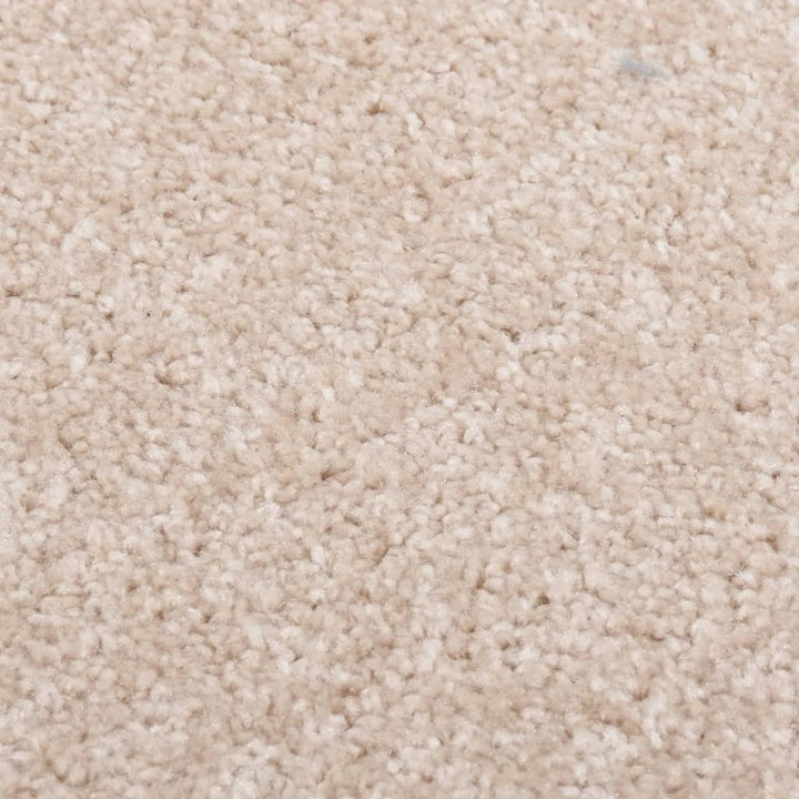 Vloerkleed kortpolig 160x230 cm donkerbeige