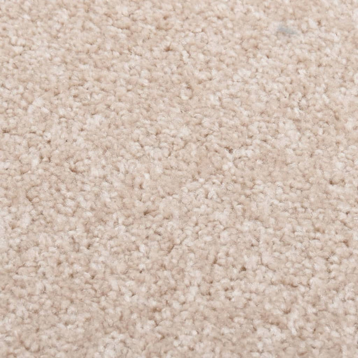 Vloerkleed kortpolig 240x340 cm donkerbeige