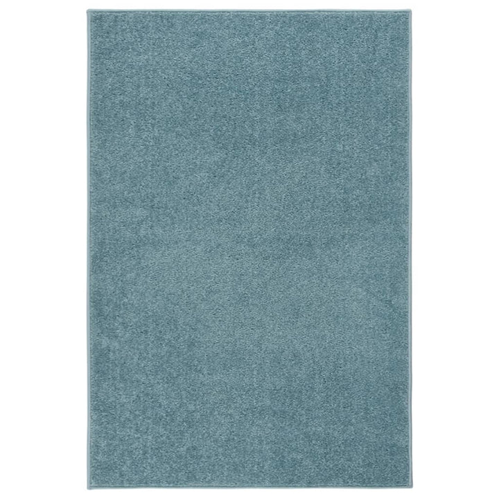 Vloerkleed kortpolig 200x290 cm blauw