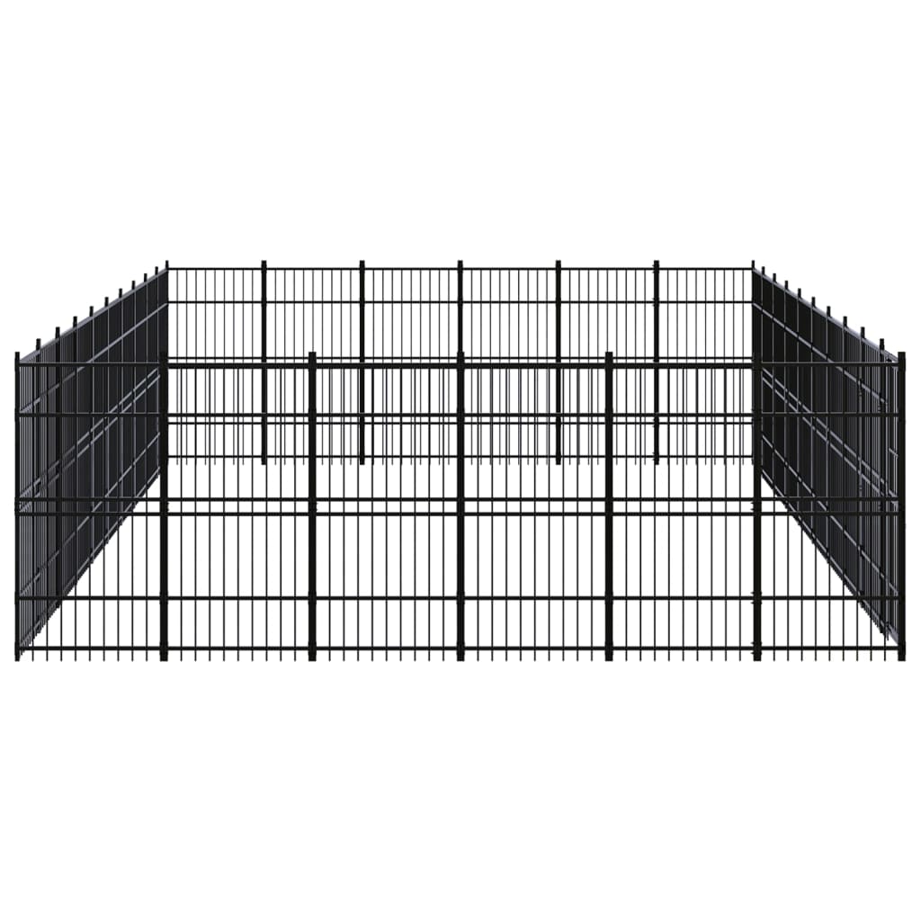Hondenkennel 55,3 m² staal
