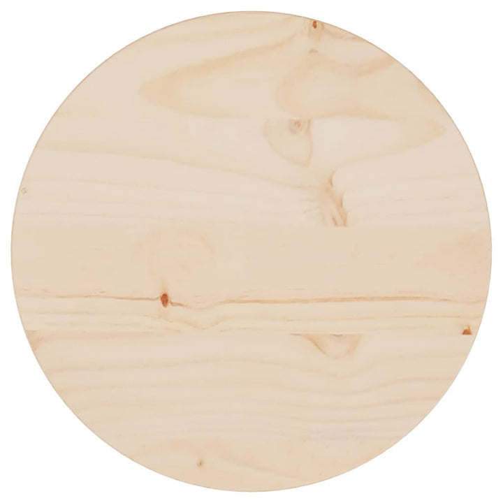 Tafelblad ø˜30x2,5 cm massief grenenhout