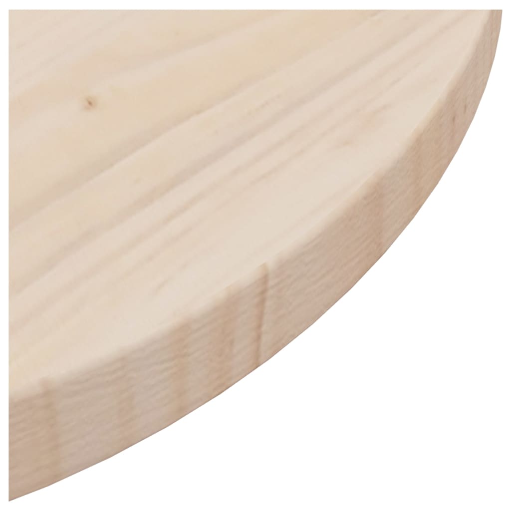 Tafelblad ø˜40x2,5 cm massief grenenhout