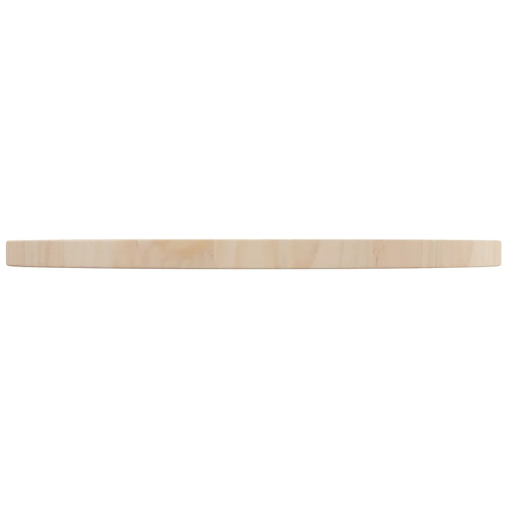 Tafelblad ø˜50x2,5 cm massief grenenhout