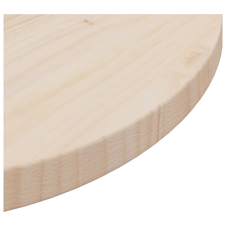 Tafelblad ø˜50x2,5 cm massief grenenhout