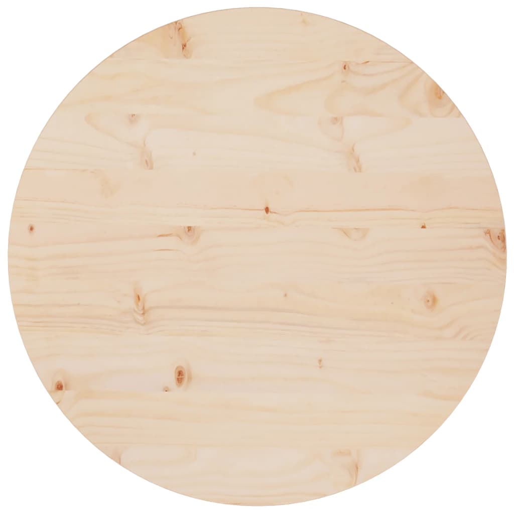 Tafelblad ø˜60x2,5 cm massief grenenhout