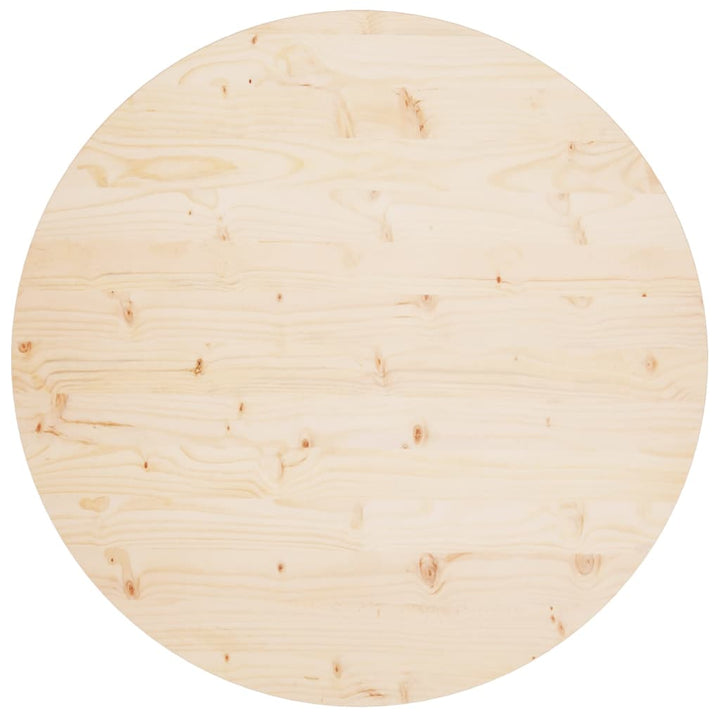 Tafelblad ø˜90x2,5 cm massief grenenhout