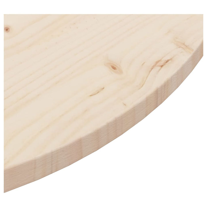 Tafelblad ø˜90x2,5 cm massief grenenhout