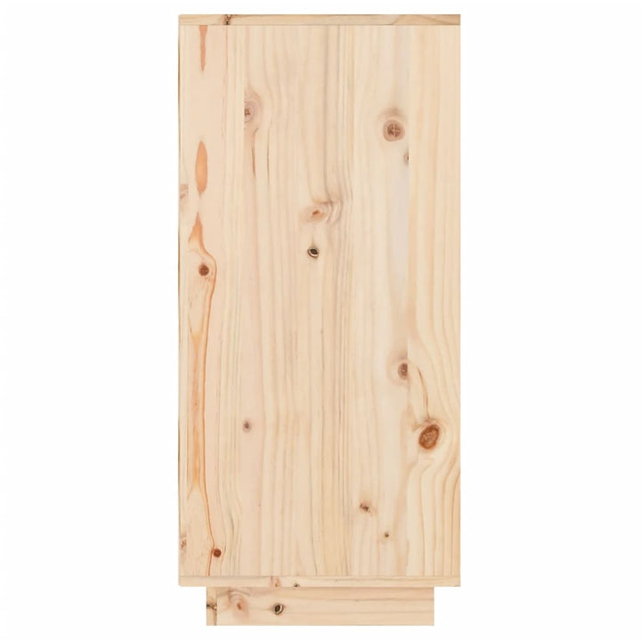 Wandkast 60x34x75 cm massief grenenhout