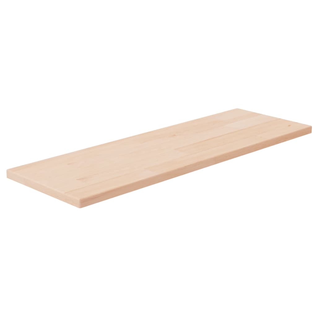 Plank 60x20x1,5 cm onbehandeld massief eikenhout