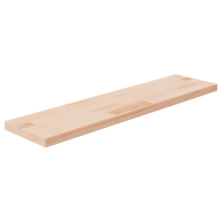 Plank 80x20x2,5 cm onbehandeld massief eikenhout