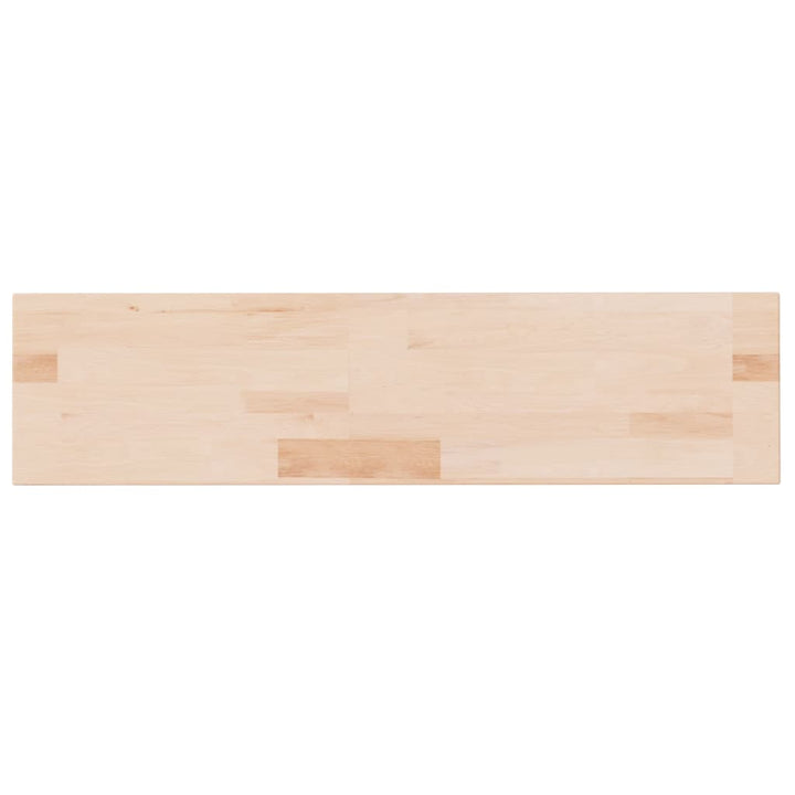 Plank 80x20x2,5 cm onbehandeld massief eikenhout