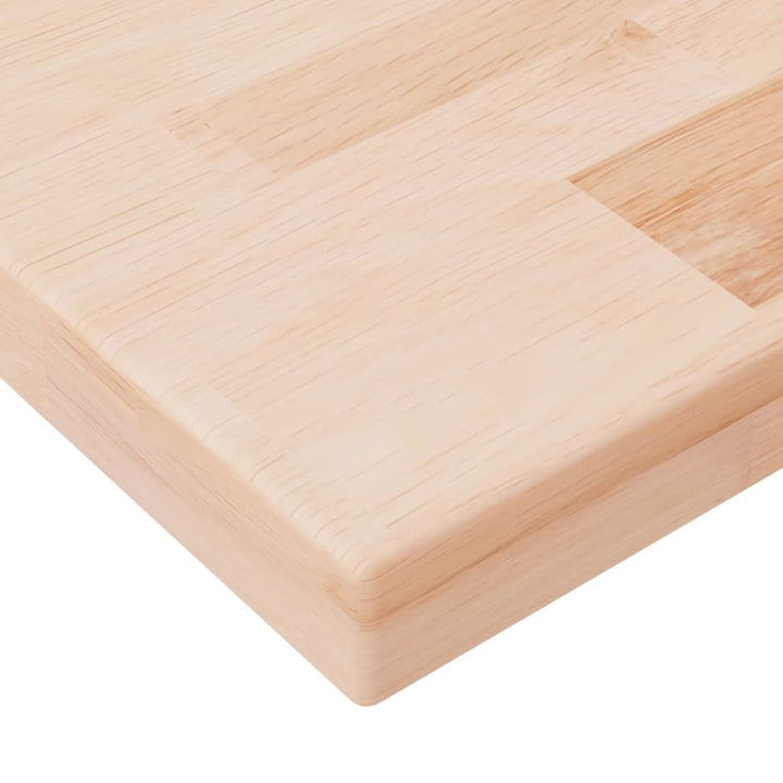 Plank 80x20x2,5 cm onbehandeld massief eikenhout
