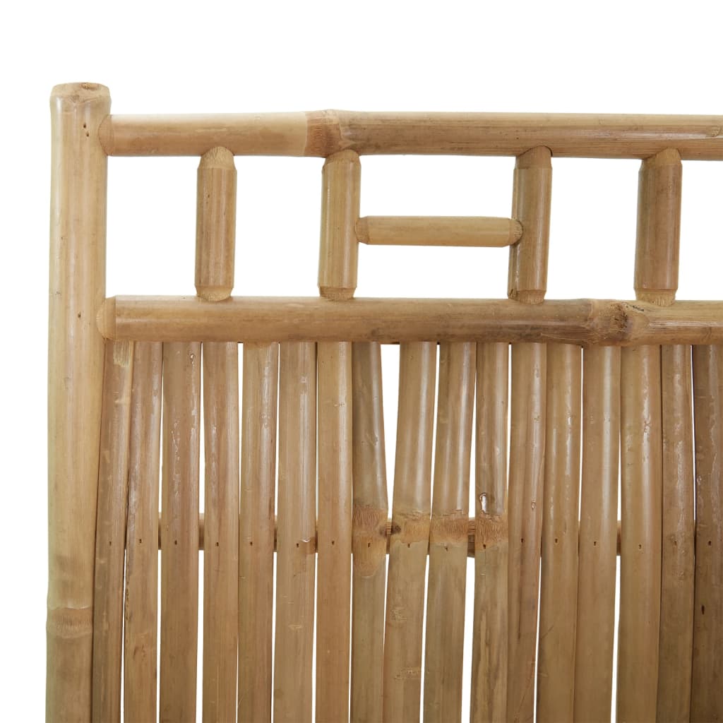 Kamerscherm met 5 panelen 200x180 cm bamboe