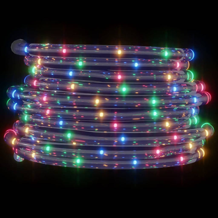 Lichtslinger met 120 LED's meerkleurig 5 m PVC