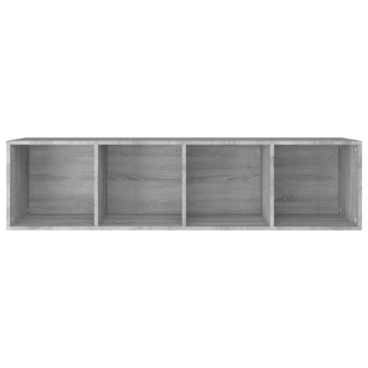 Boekenkast / tv-meubel 36x30x143 cm grijs sonoma eikenkleurig