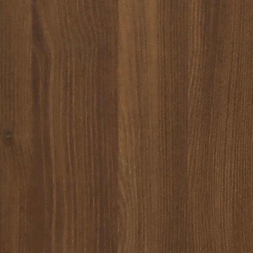 2-delige Badkamermeubelset bewerkt hout bruineikenkleurig