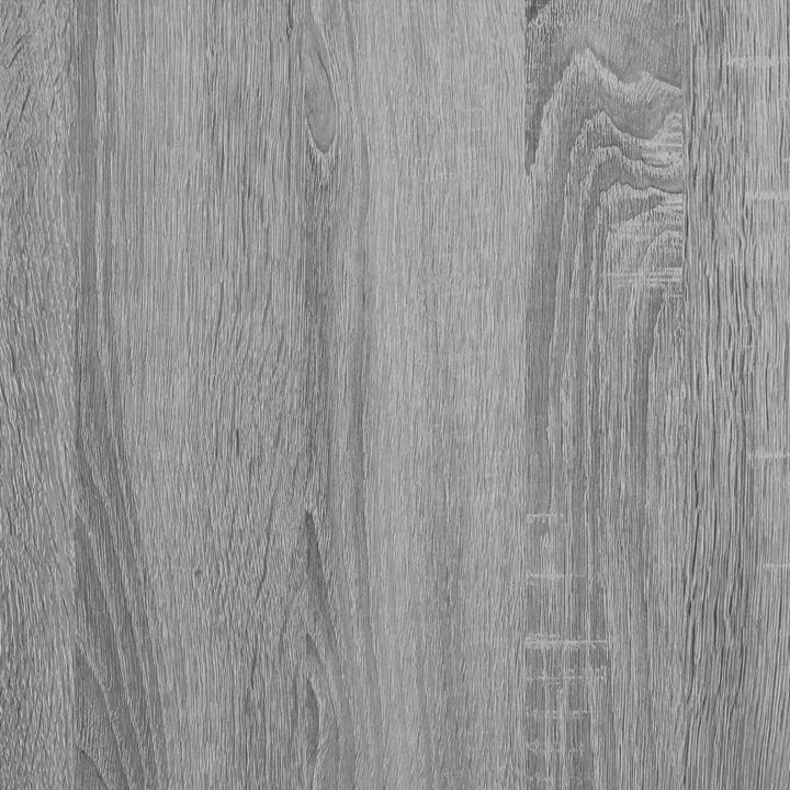 Wandschappen kubus 2 st 80x15x26,5 cm bewerkt hout grijs sonoma