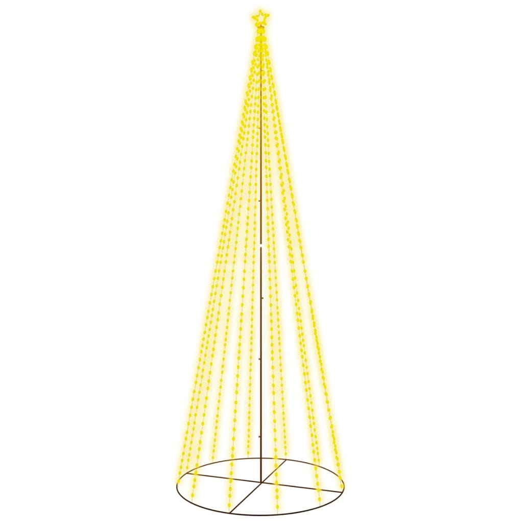 Kegelkerstboom 732 LED's warmwit 160x500 cm