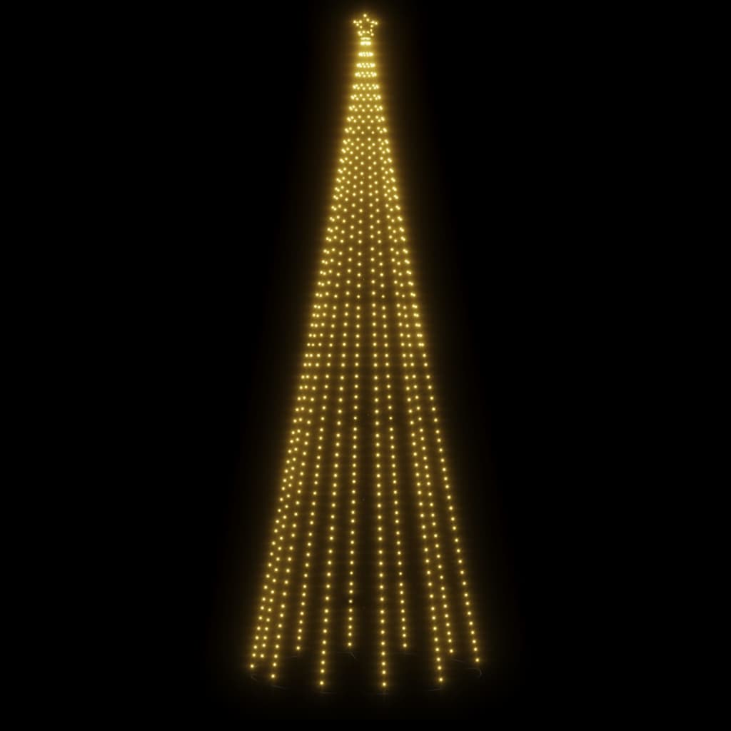 Kegelkerstboom 732 LED's warmwit 160x500 cm
